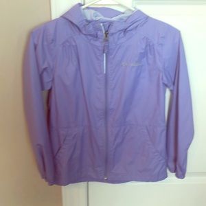 Girls Columbia Wind Breaker